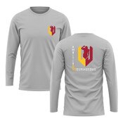 USC Trojans Team Trojan Gray Lojack Ambitious X Courageous LoJack Long Sleeve T-Shirt